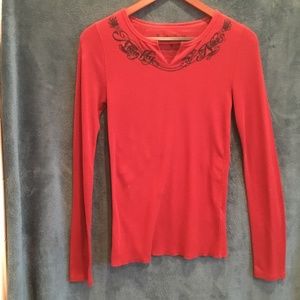 Lucky Brand long sleeve henley size medium